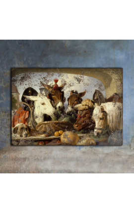 Tableau "Les animaux, Genève" - David Roberts