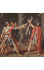 Målning "Ed av Horatii" - Jacques-Louis David