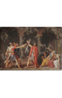 Maalaaminen "Horaatin laupeus" - Jacques-Louis David