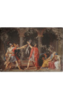 Картина "Клятва Горация" - Жак-Louis Давид