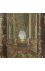 Pintura de "Perspectives del jardí" - Jacques Rousseau