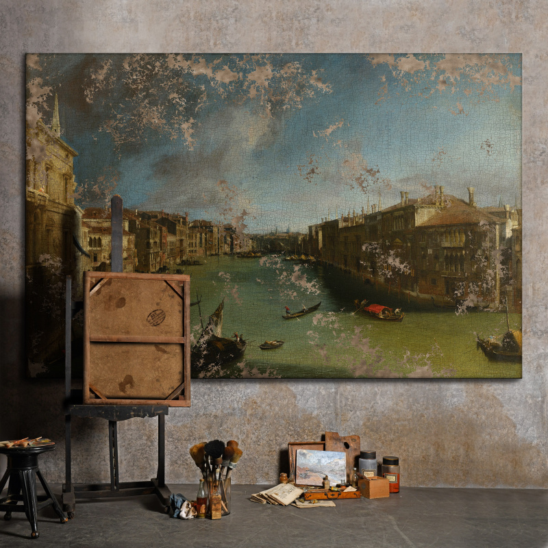 GRAND CANAL, VENISE - Tableau, déco murale