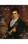 Pintura de retrato "Philip Hone" - John Wesley Jarvis