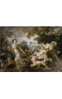 Malowanie "Darling Dziecko" - Marguerite Gérard i Jean-Honorowy Fragonard