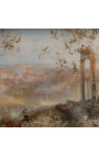 Maľba "modernom Ríme, Campo Vaccino" - Joseph Mallord William Turner