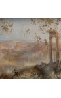 Maľovanie "Moderný Rím, Campo Vaccino" - Joseph Mallord William Turner