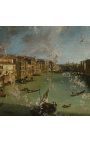 Gemälde "Der Canal Grande des Palazzo Balbi" - Kanal