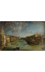 Målning "Grand Canal från Palazzo Balbi" - Canaletto