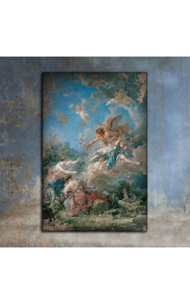 Pintura "Boreas remove Oreithyia" - François Boucher
