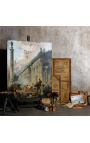Картина "Воображаемый вид Рима со статуей Марка Аврелия" - Юбер Робер