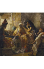 Maleri "Et interessant spil" - Frederik Arthur Bridgman