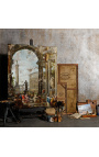 Pintura "O filósofo Diógenes jogando sua tigela" - Giovanni Paolo Pannini