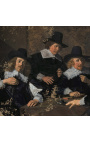 Målning "Gruppporträtt av regenterna av St Elizabeth's Hospital i Haarlem" - Frans Hals