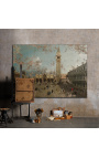Maleri "Hoteller i nærheden af St Mark's Square" - I nærheden af Canaletto