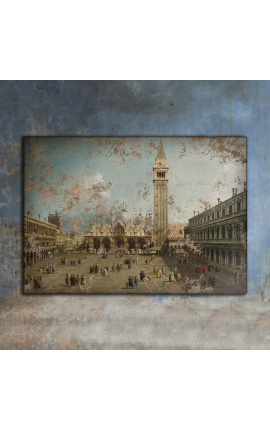 Målning "St Mark's Square, Venedig" - Canaletto