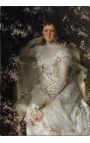 Pintura de retratos "Sra. Joshua Montgomery Sears" - John Singer Sargent