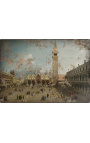 Festészet "St Mark's Square, Velence" - Canaletto