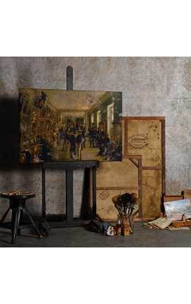 Målning &quot;Utställning i Warszawa 1828&quot; - Wincenty Kasprzycki