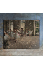 Maalaaminen "Kuuleminen" - Edgar Degas
