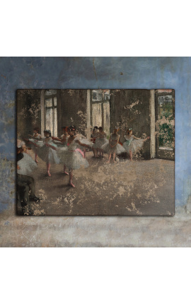 Malowanie "Rehearsal" - Edgar Degas