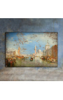 Malování "Benátky: Dogana a San Giorgio Maggiore" - J.M. William Turner
