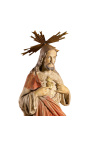 Polychrome plasterstatue "Heilige Hart"