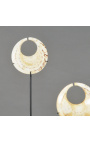 Набор из 3 носовых колец из папуасских раковин