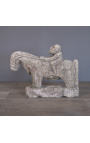 Vyrezávaný kôň Sumba z pieskovca