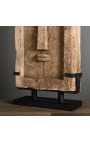 Große ikonische "Griechisch-nase" stele in stein