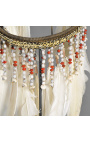 Первобытное белое церемониальное ожерелье из Индонезии