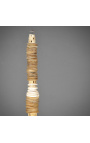 Sculpture de Monnaies Papou Beige - Taille L