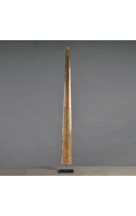 Скульптурная трибуна рыбы-меч из Новой Гвинеи - Размер M