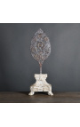 Empire candlestick with processional screen in molded plaster