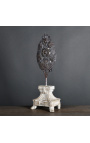 Empire candlestick with processional screen in molded plaster