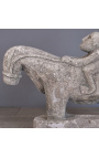 Cavall Sumba de pedra arenisca tallada
