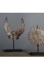 Set di 3 ciondoli color bronzo Gan people