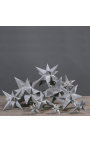 Set of 5 Zinc Stars