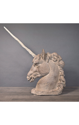 Sculptură unicorn din teracotă