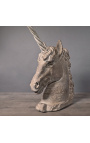 Escultura d'unicorn de terracota