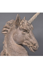 Escultura d'unicorn de terracota