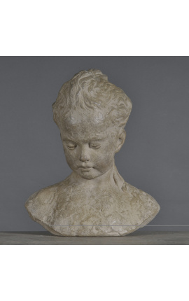 Terakotna skulptura starega busta "à la Fillette"