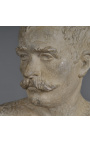 Sculpture Terracotta Stary Bust "Dandy"