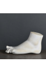 Sculpture en plâtre d'un pied "Pied de Diane"