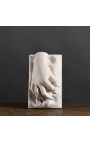 Plaster sculpture of a 19th century male hand