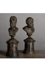 Fabulous set of 4 busts of Greek philosophers