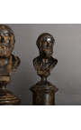 Fabulós conjunt de 4 busts de filòsofs grecs