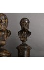 Fabulous set of 4 busts of Greek philosophers