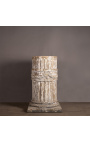 Fabulosa columna pedestal Luis XVI con cinta