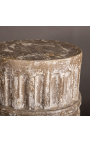 Fabulosa columna de pedestal Lluís XVI amb cinta