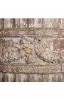 Nádherný podstavcový stĺp Ľudovíta XVI so stuhou